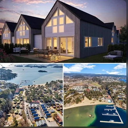 Med 4 Soverom Holiday home Kristiansand